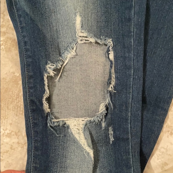 Flying Monkey Destructed Skinny Jeans - Picture 3 of 6